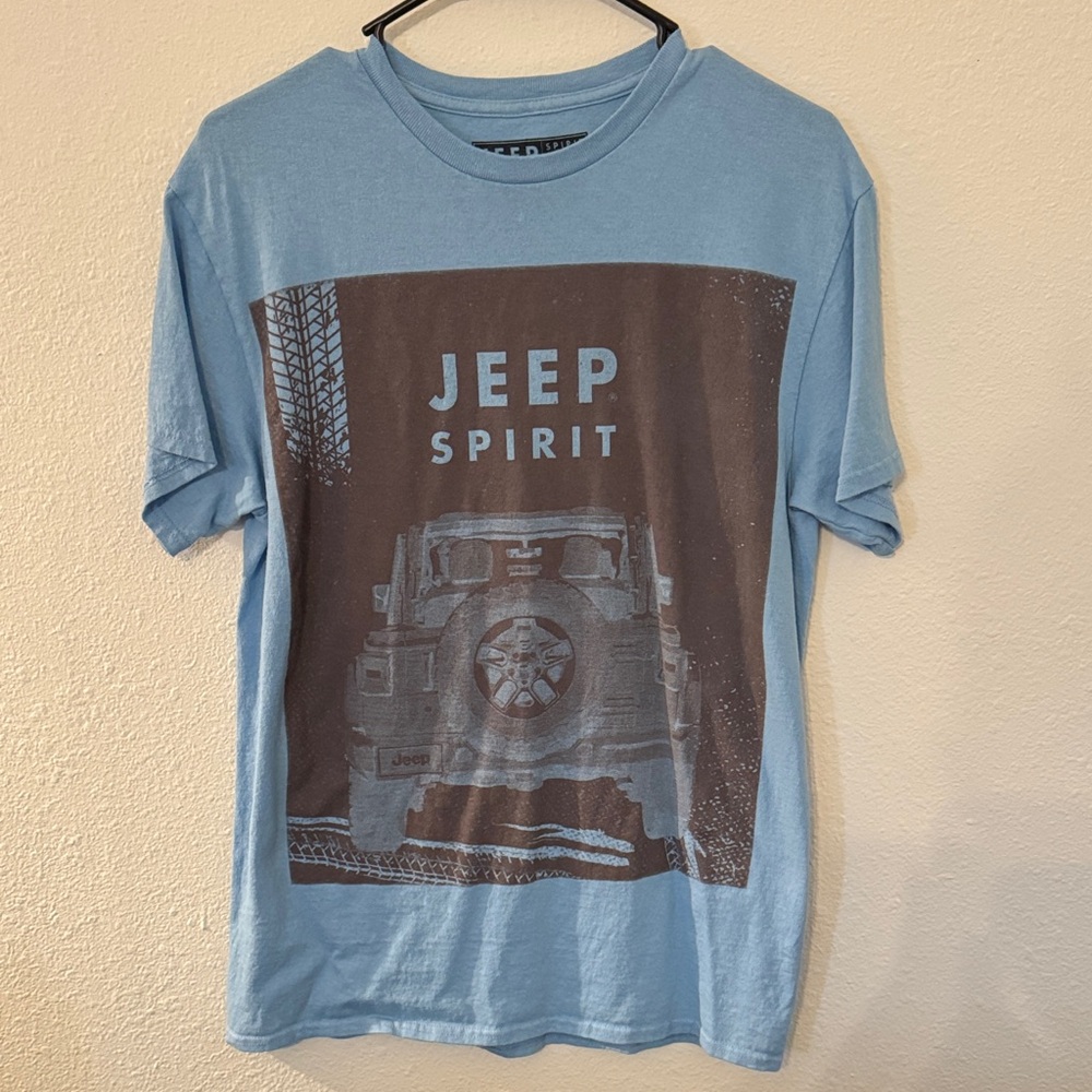 Blue Jeep Graphic T-Shirt